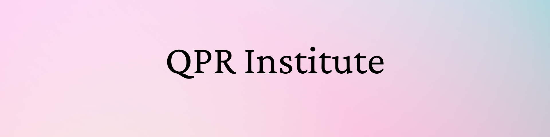 QPR Institute (link)
